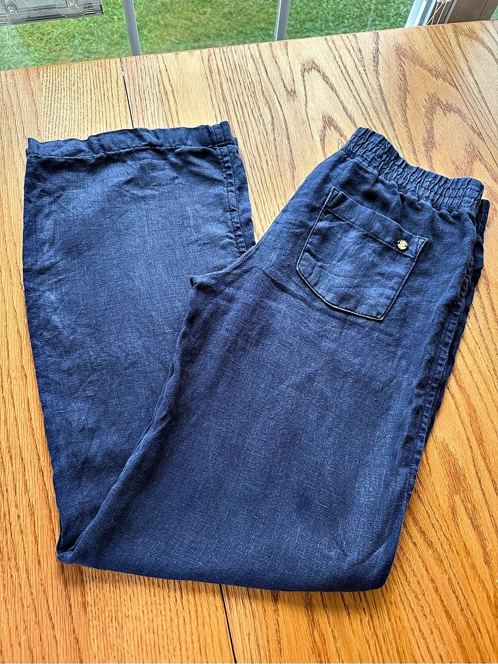 Lilly Pulitzer Brand Blue Leggings Size Small